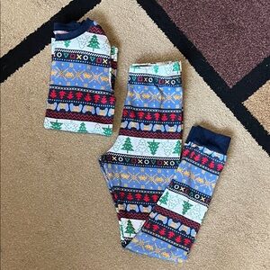 🎄🎅🏼Soft Christmas Pajama Set - Size 8 Girls